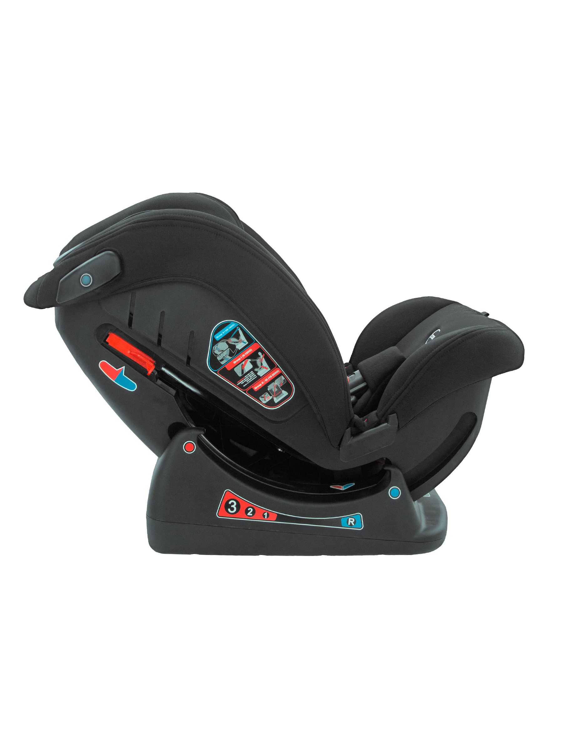Автокресло Indigo Reflex 0+/1/2/3 (0-36 кг) черный - фото 13