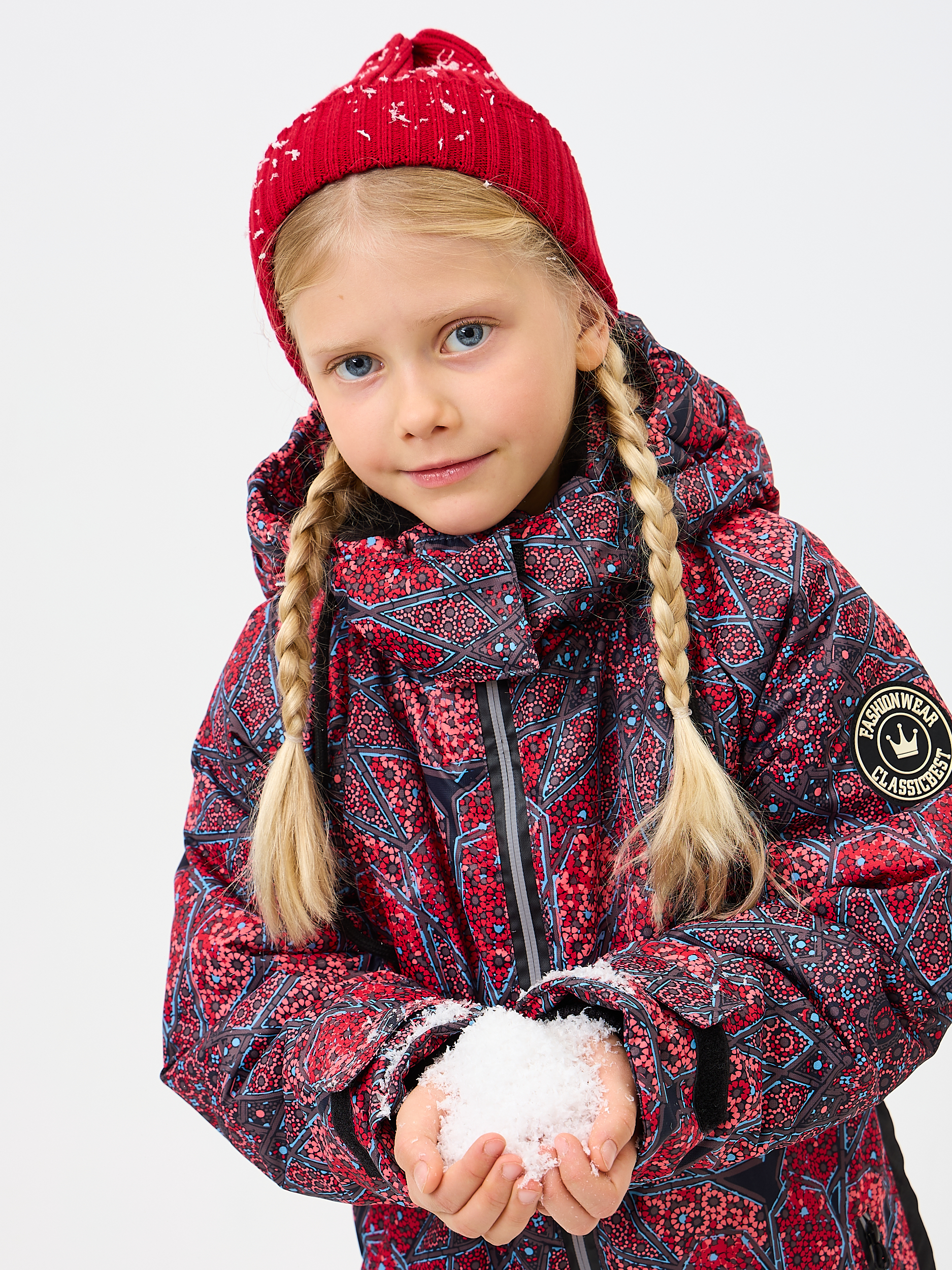 Комбинезон Kvartet 854 т.серый-красный - фото 17