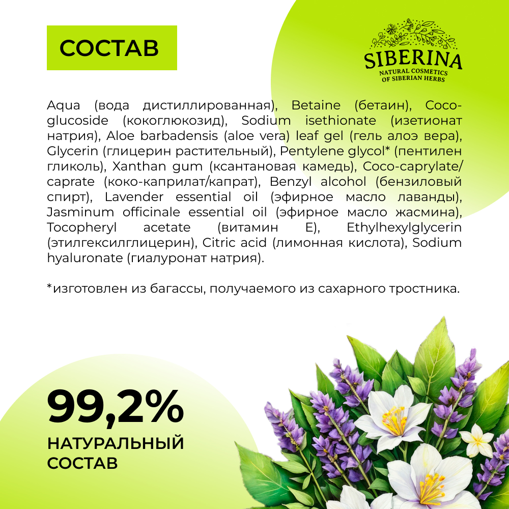 Гель Siberina 250 мл - фото 7