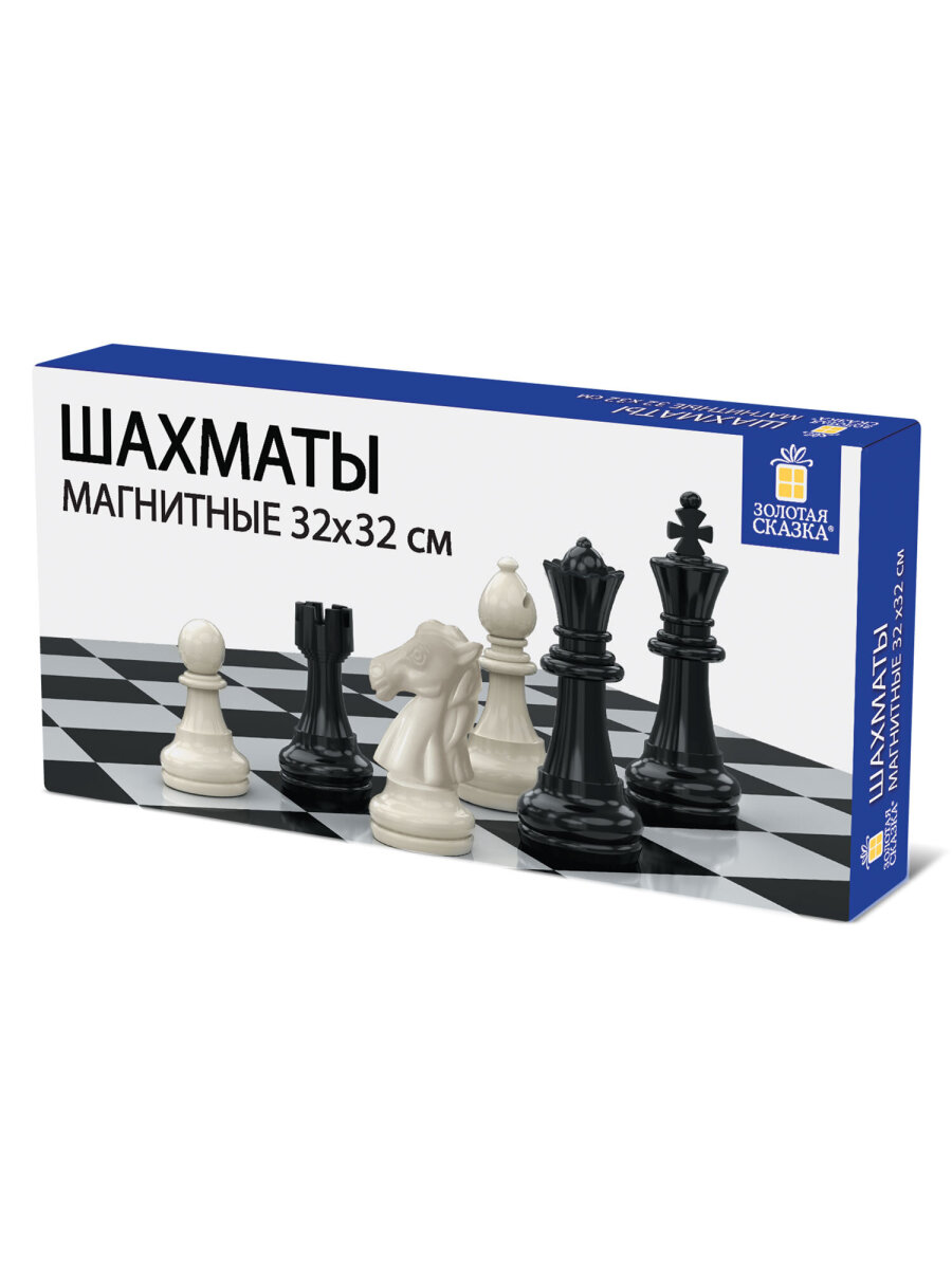 Настольная игра Золотая сказка шахматы 32x32 см - фото 22