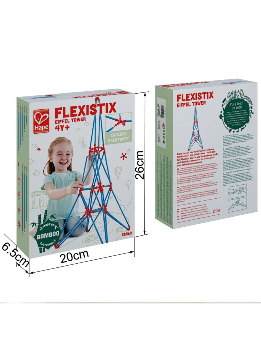 Конструктор Hape Эйфелева башня кинетический - фото 5
