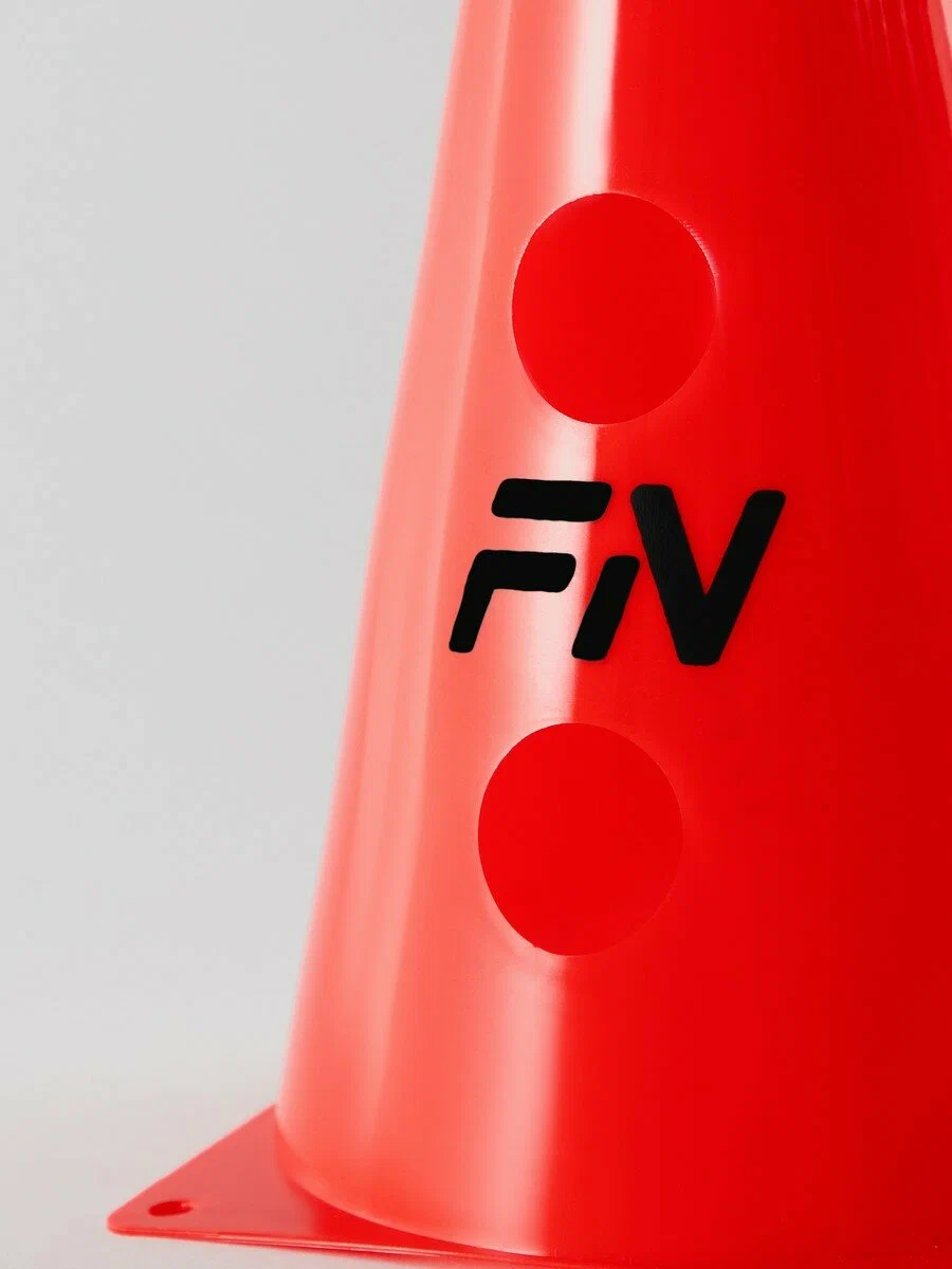 Активная игра FN Cones With Holes Red 30cm 4шт - фото 4