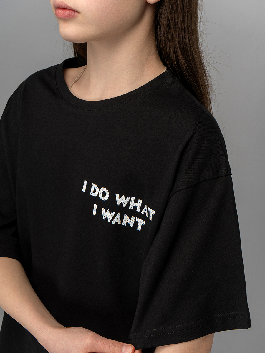 Футболка HappyFox HF0178SPPкот.черный - фото 6