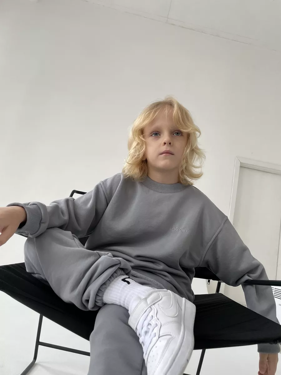 Свитшот ROOMY ESSENCE COMFYsw/grey - фото 2