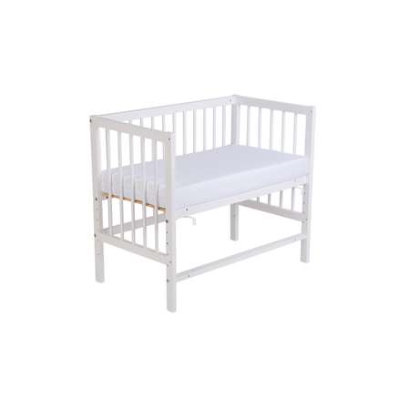 Детская кроватка Polini kids прямоугольная, без маятника (белый)