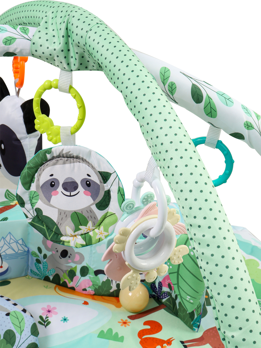 Коврик Рыжий кот с дугами, трансформер - фото 11