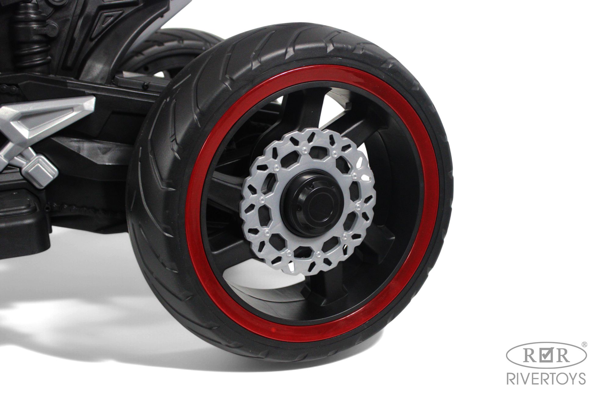 Электромобиль RIVERTOYS K808AM-RED - фото 6