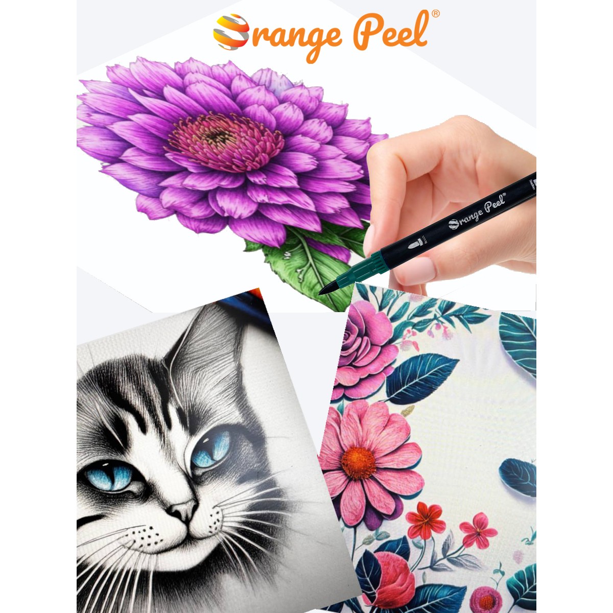 Маркеры Orange Peel 24 цв. - фото 9