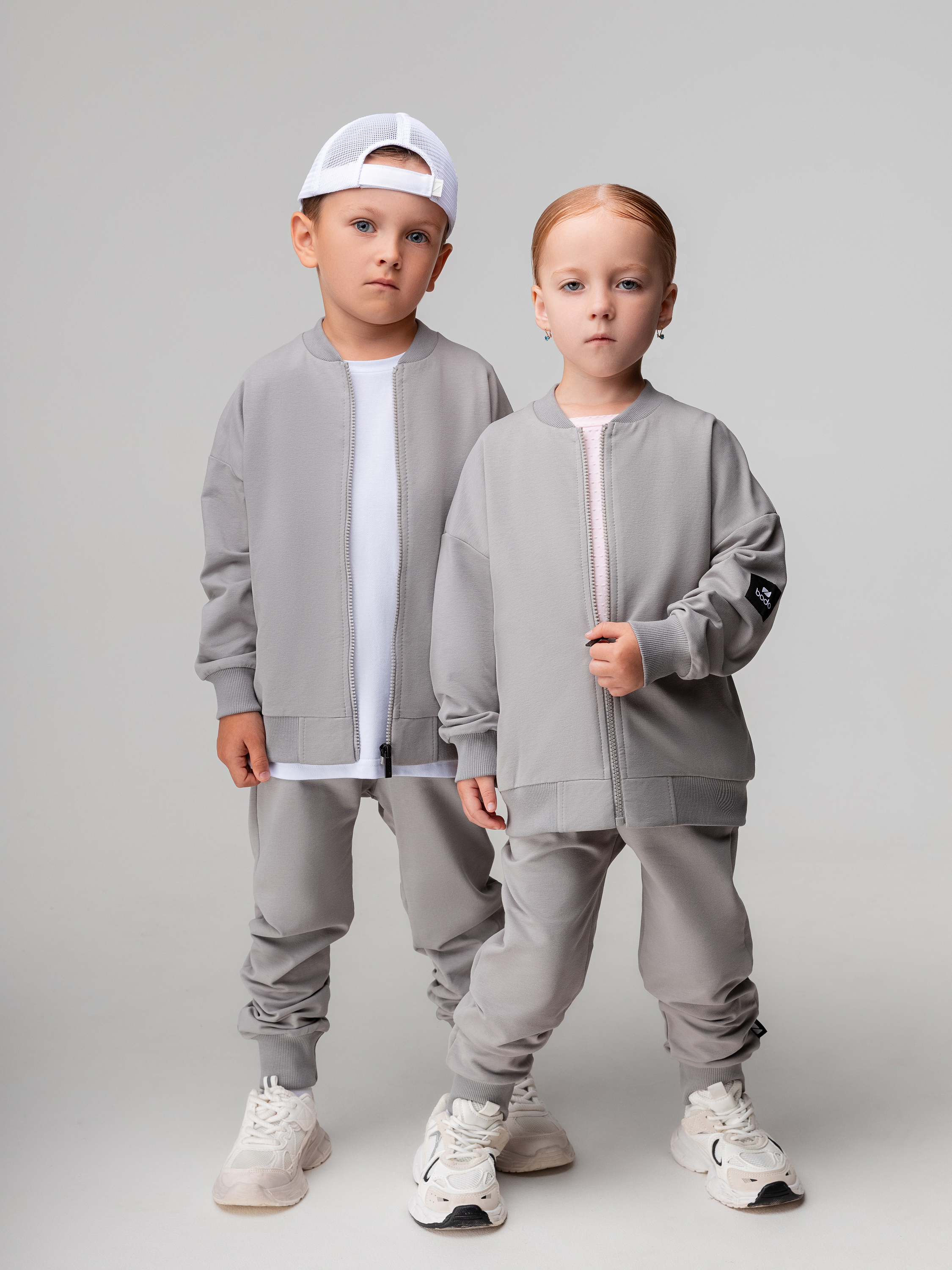 Костюм спортивный Bodo 11-537MU_серый - фото 2