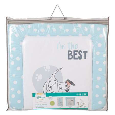 Матрас для пеленания Polini kids Disney baby 101 Далматинец 77*72см Синий