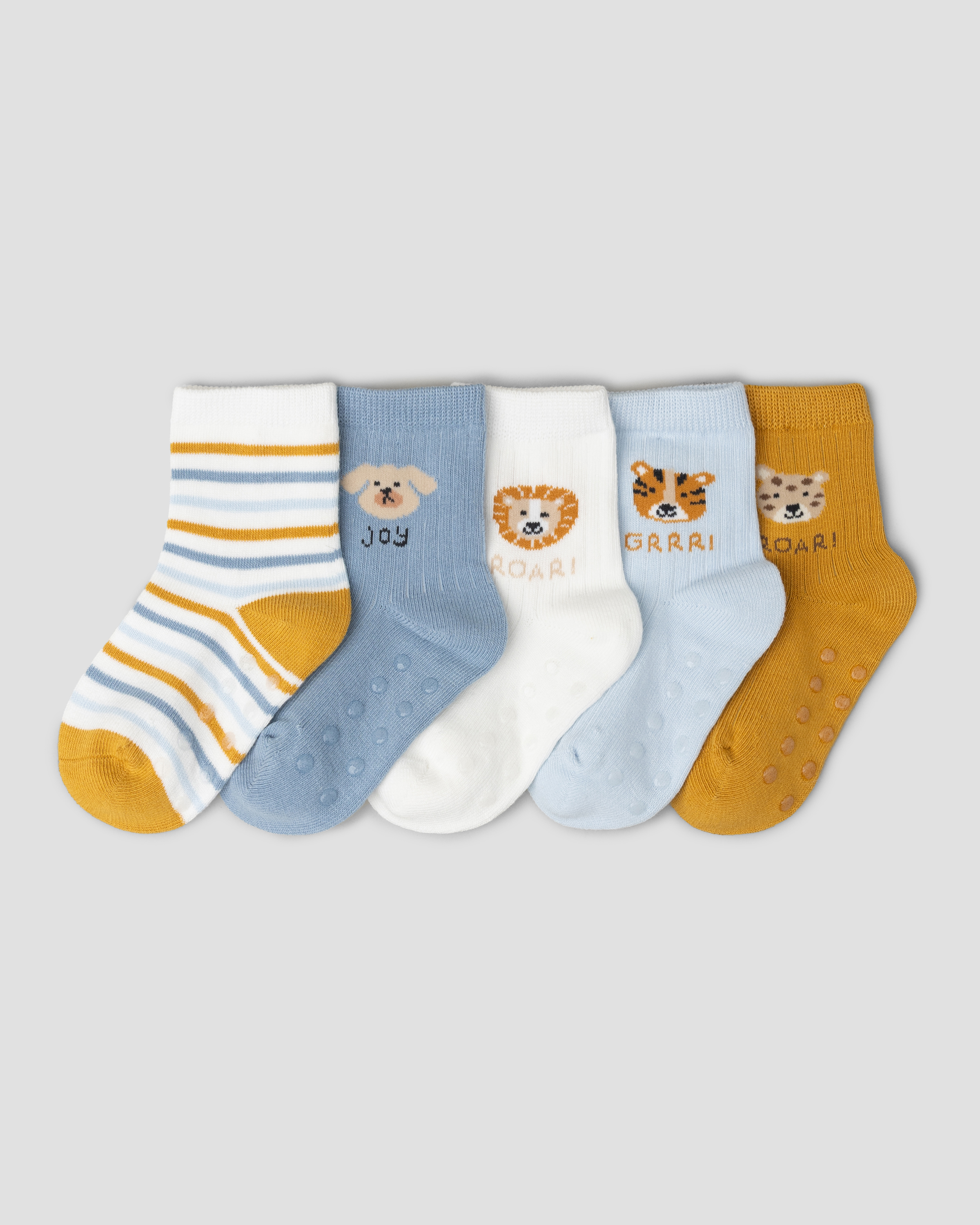 Носки 5 пар BabyGo S26BG2-SB03ib-43 - фото 1