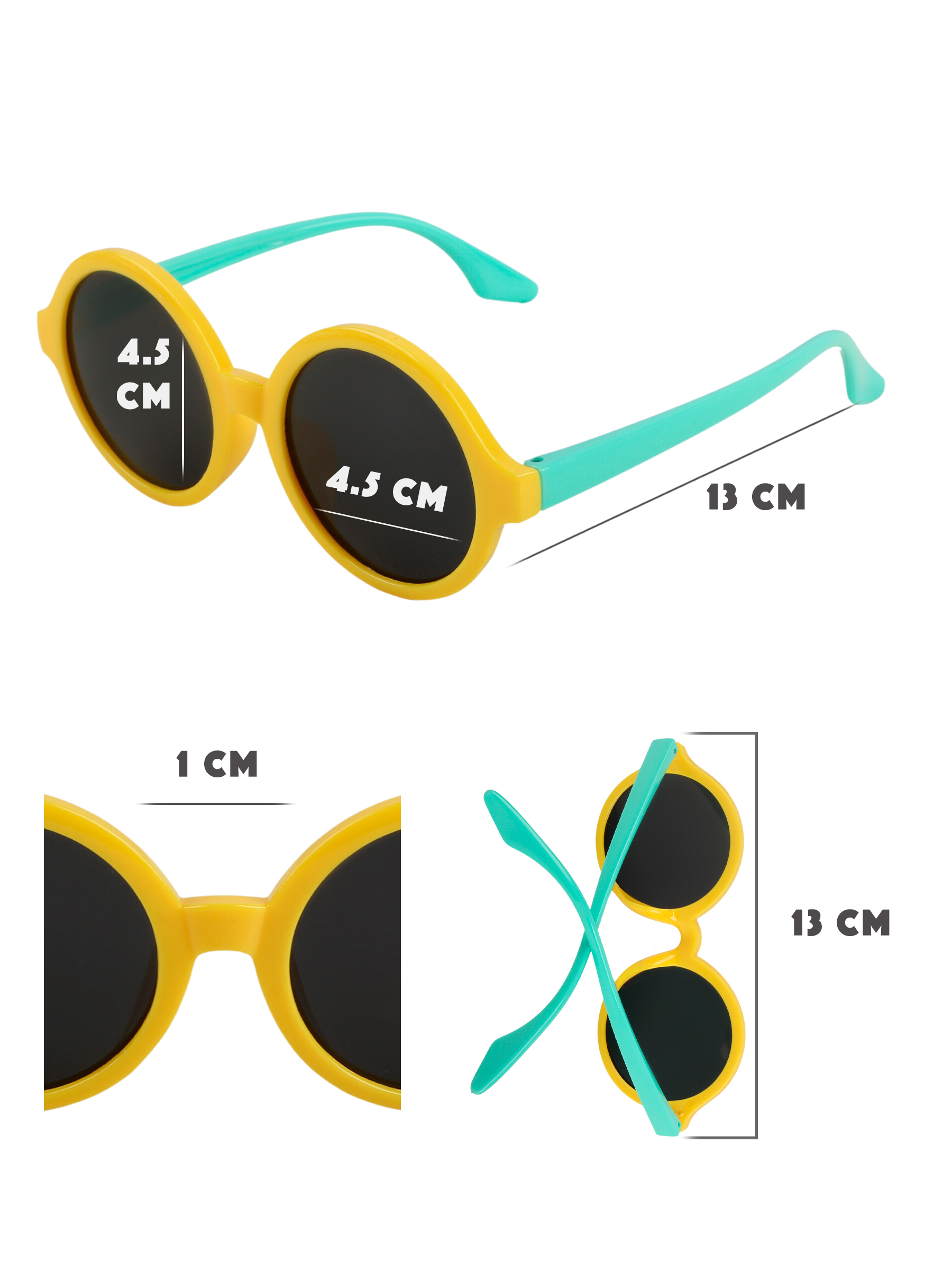 Очки солнцезащитные Little Mania JDT039-YEMI - фото 9