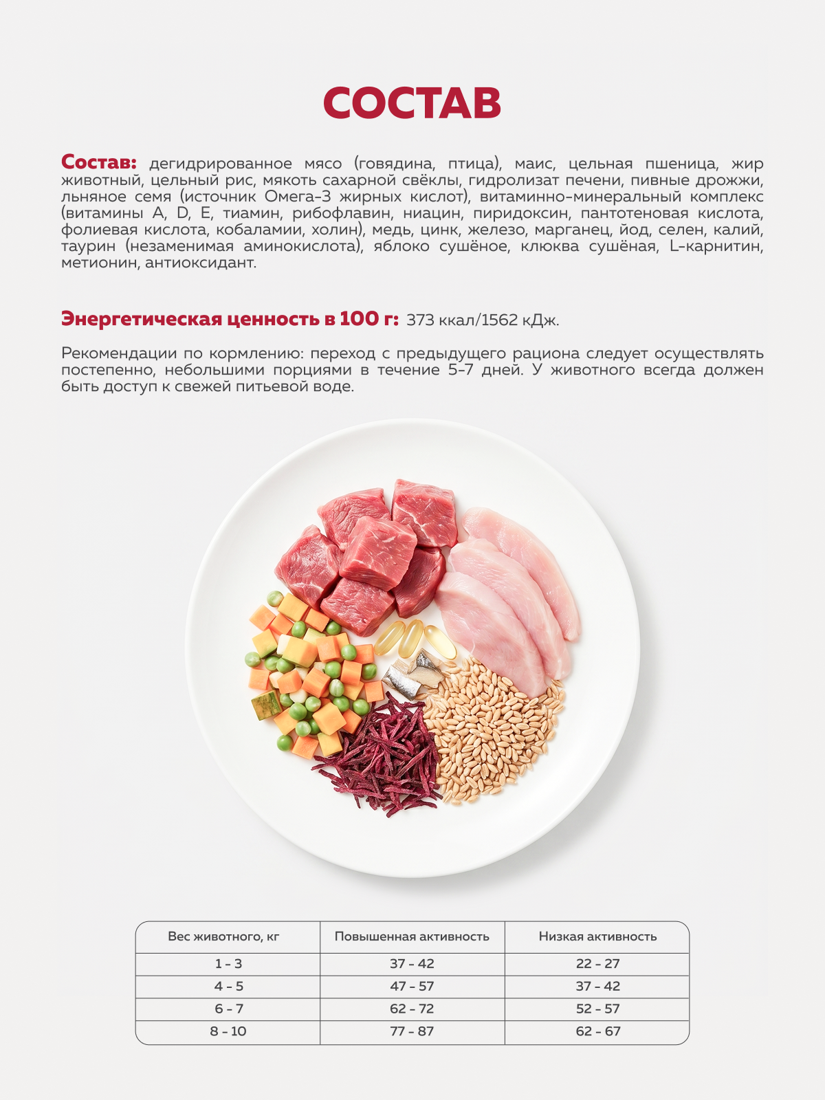 Корм сухой Зоогурман Полнорационный сухой корм Sterilized Говядина 1.5 кг - фото 4
