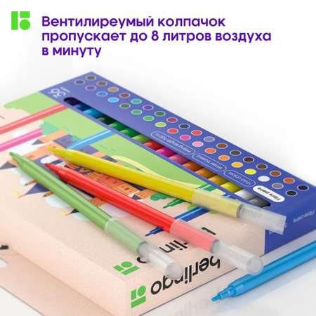 Фломастеры BERLINGO 36 цв.