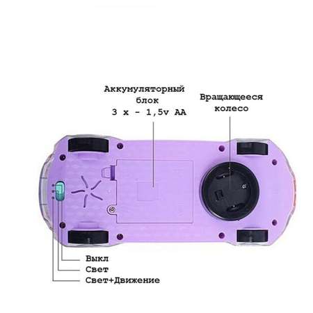 Автомобиль BalaToys с шестеренками