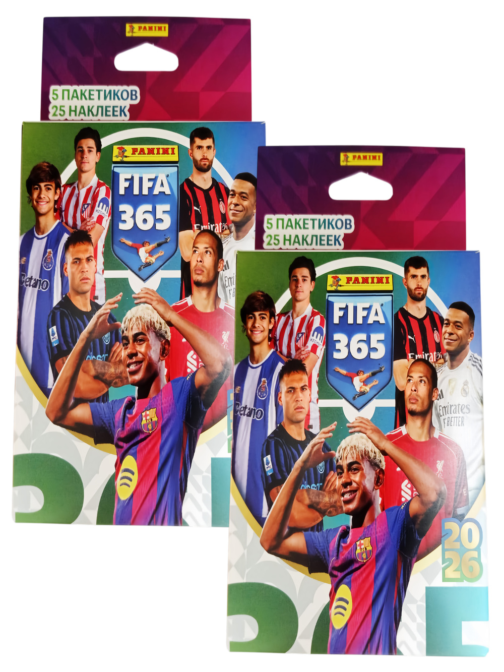 Карточки коллекционные Panini FIFA 365 2027 36 шт. - фото 2