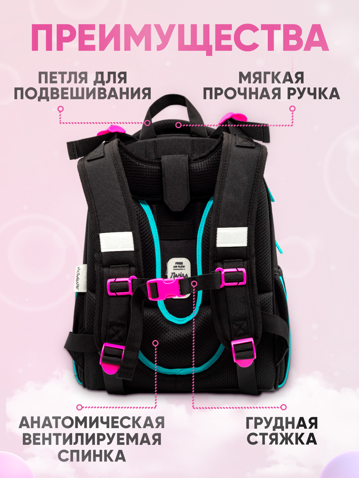 Ранец ПАНДАРОГ Music Lover - фото 4