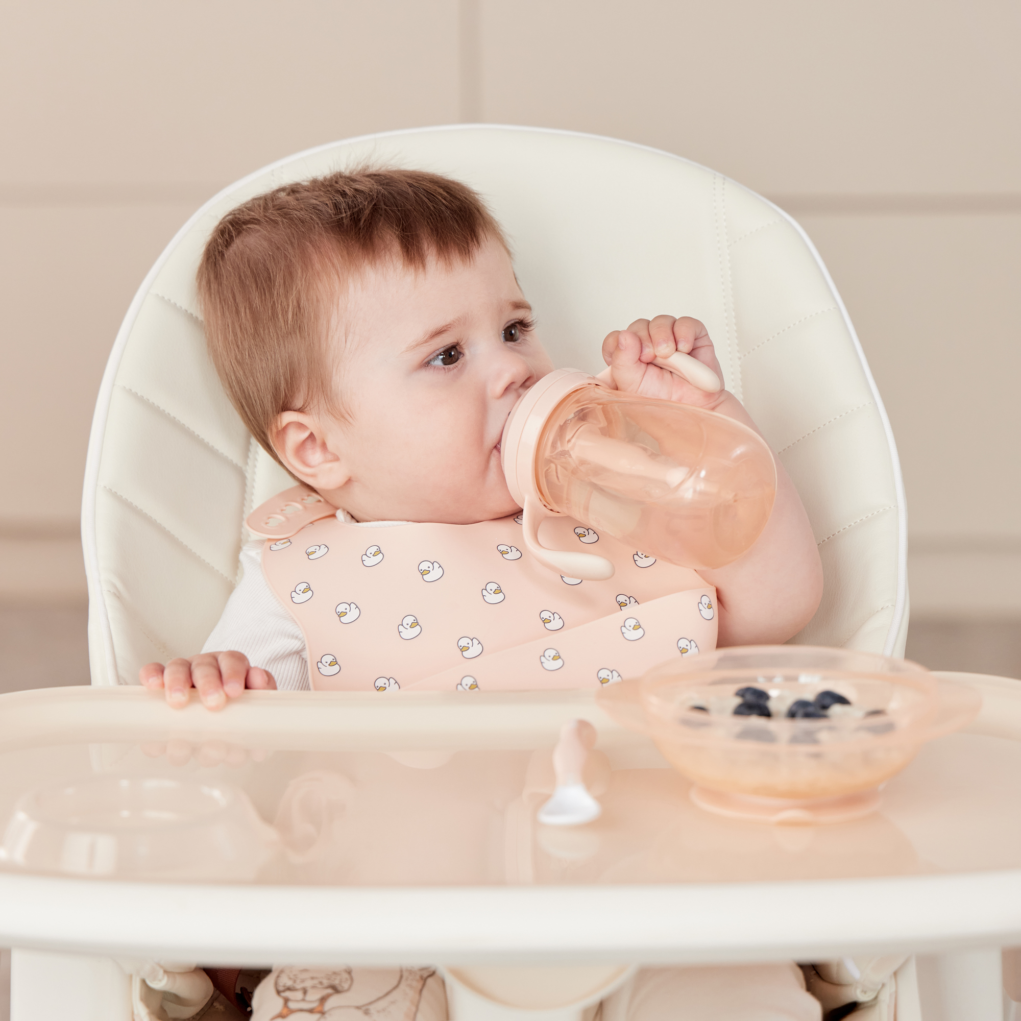 Нагрудник Happy Baby пластик - фото 8