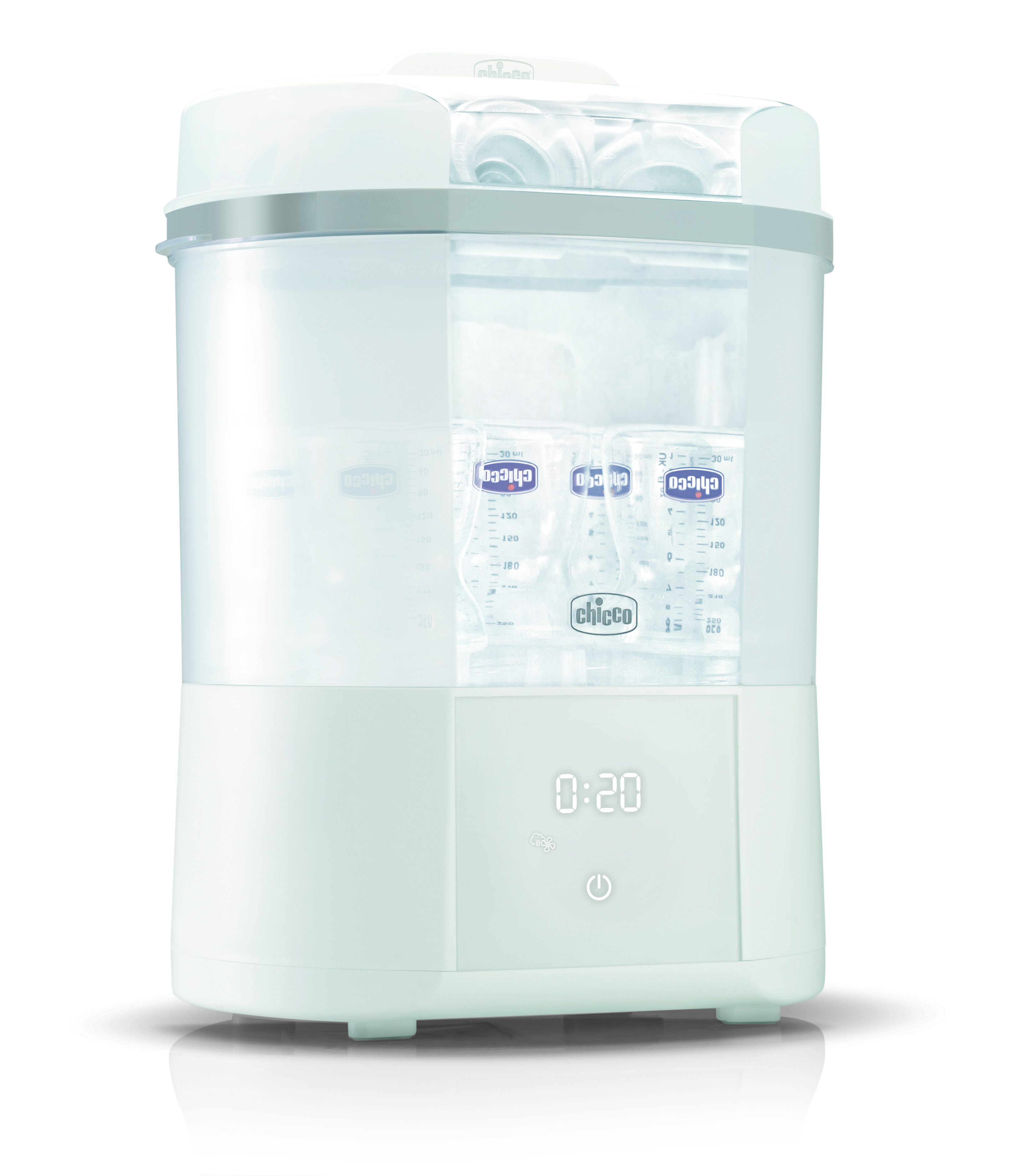 Стерилизатор для бутылочек Chicco Steriliser с функцией сушки - фото 1