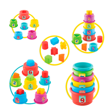 Игрушка Dede пирамидка