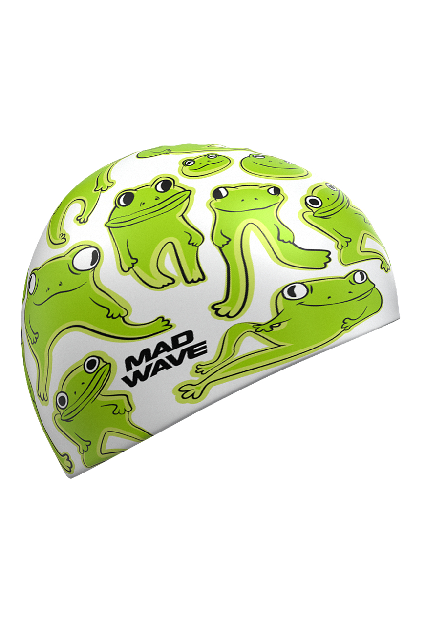 Шапочка для плавания Mad Wave Frogs - фото 2