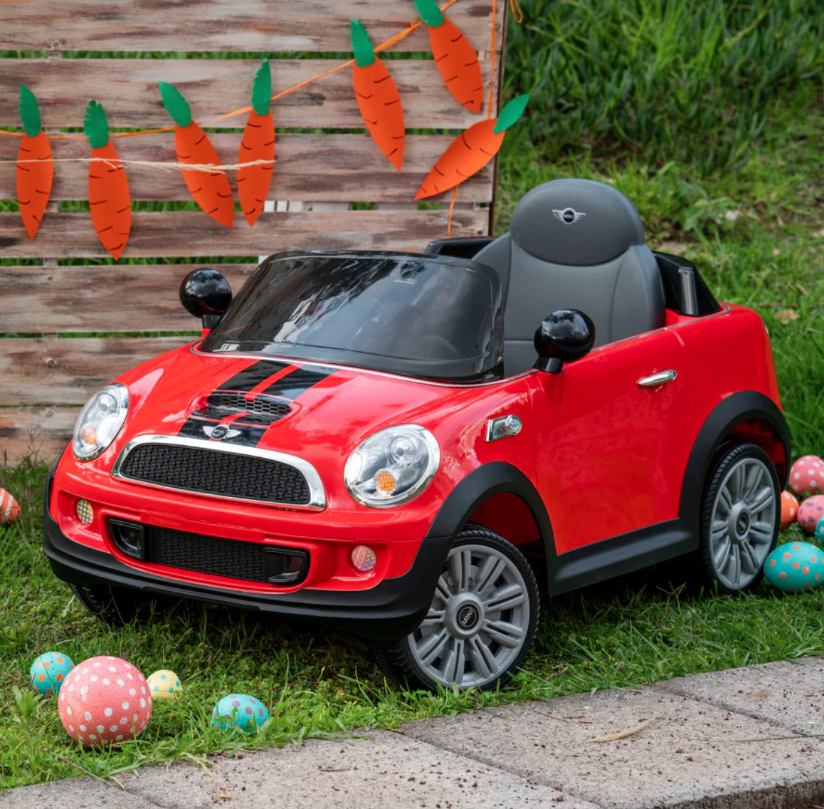 Автомобиль Rollplay Mini Cooper s roadstar С пультом ДУ - фото 1