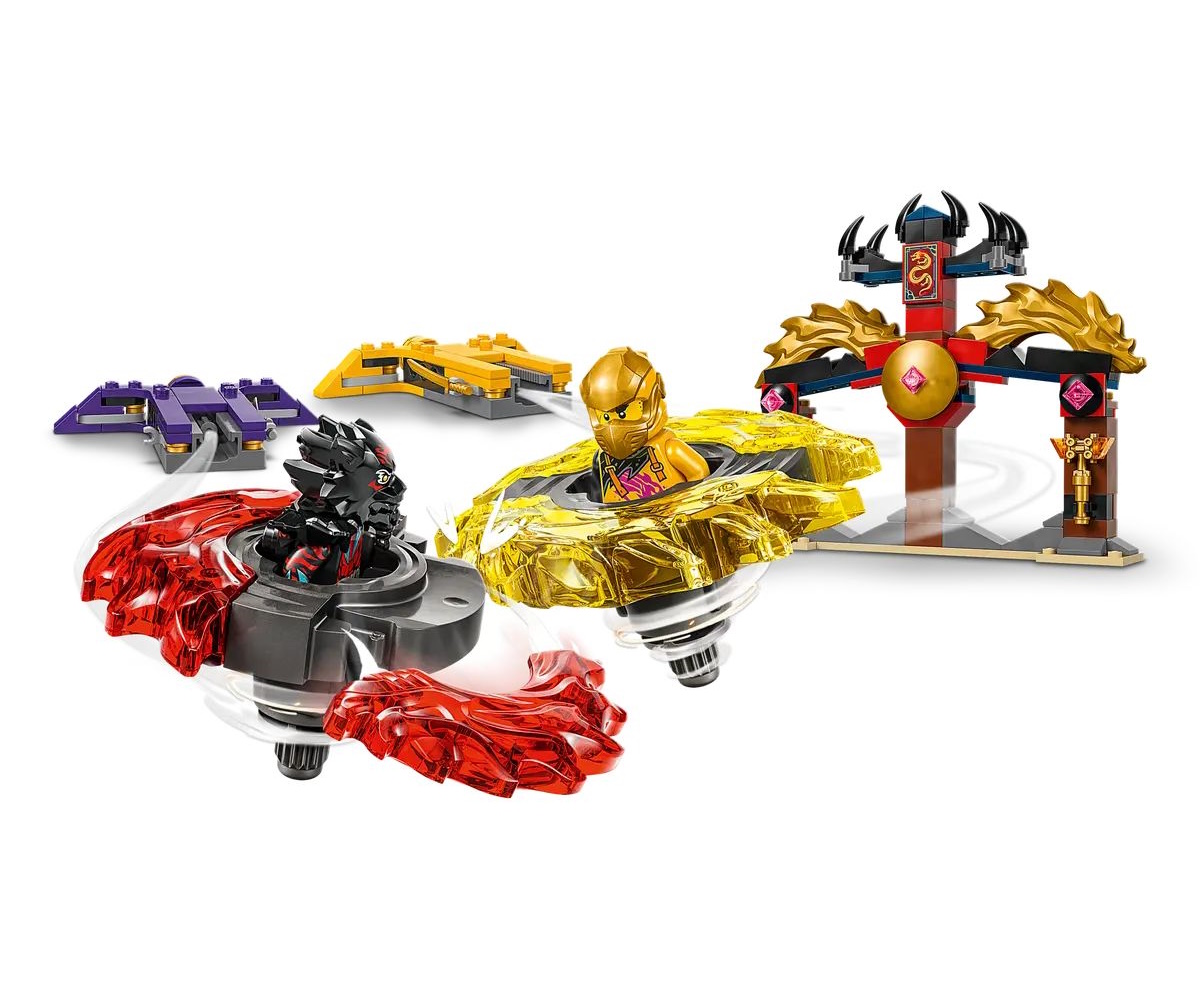 Конструктор LEGO NINJAGO Боевой набор Кружитцу Дракона 186 дет. - фото 3