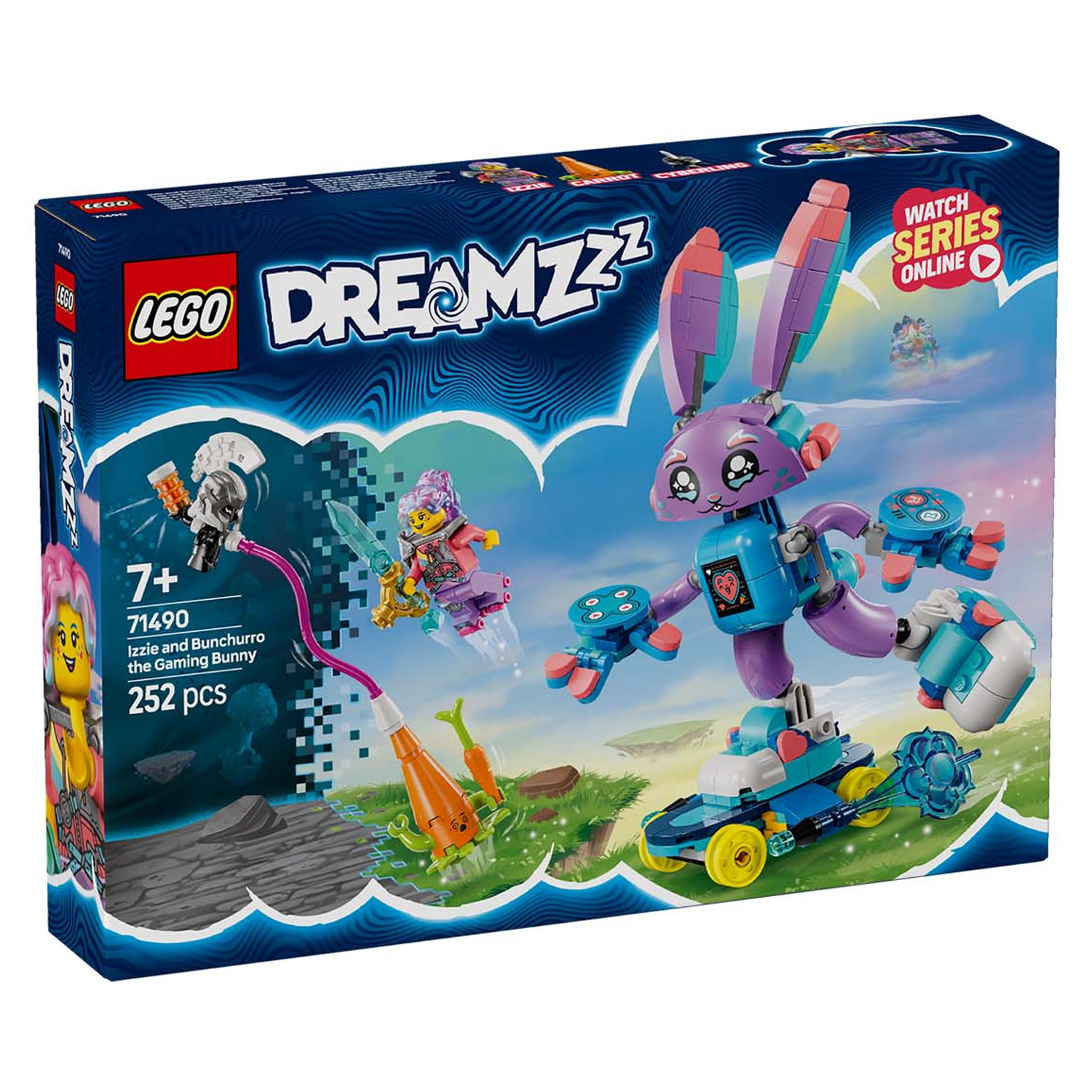 Конструктор LEGO DREAMZzz Иззи и Банчурро игровой кролик блочный - фото 3