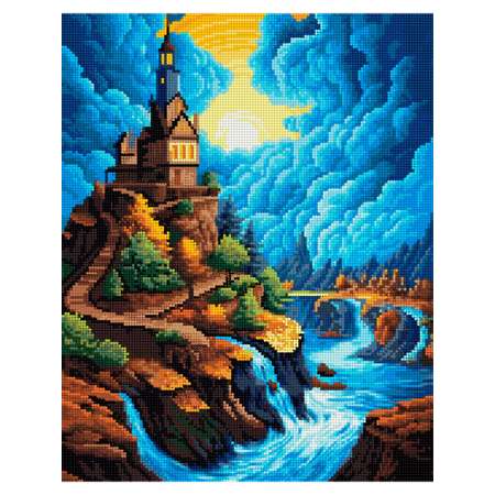 Алмазная мозаика Art on Canvas Небесный замок в ассортименте