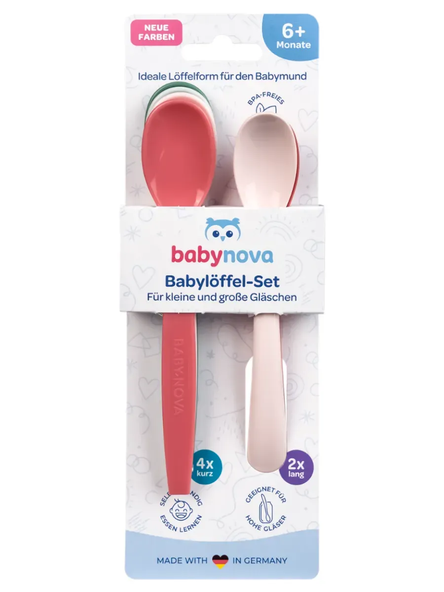 Ложка babynova 6 предм. - фото 1
