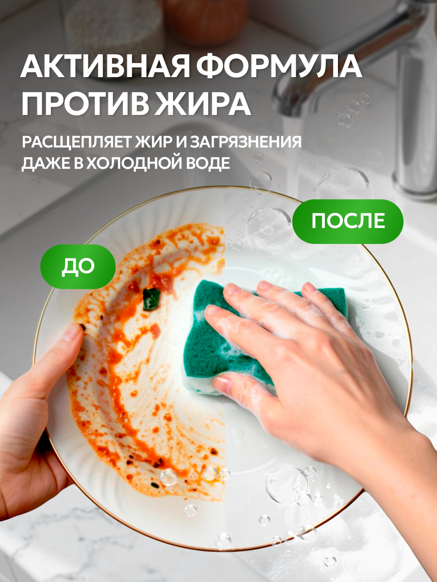 Средство для мытья посуды SEPTIVIT Сочный цитрус 5л - фото 5