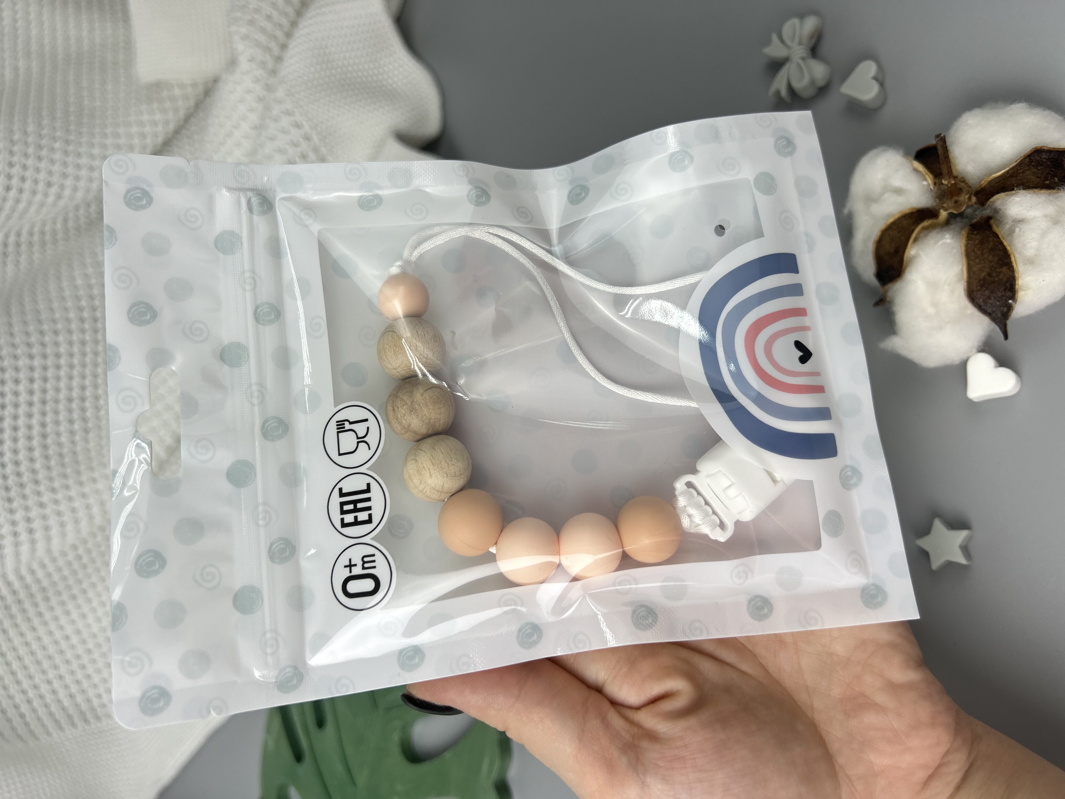 Клипса для пустышки BABY WOODS - фото 8