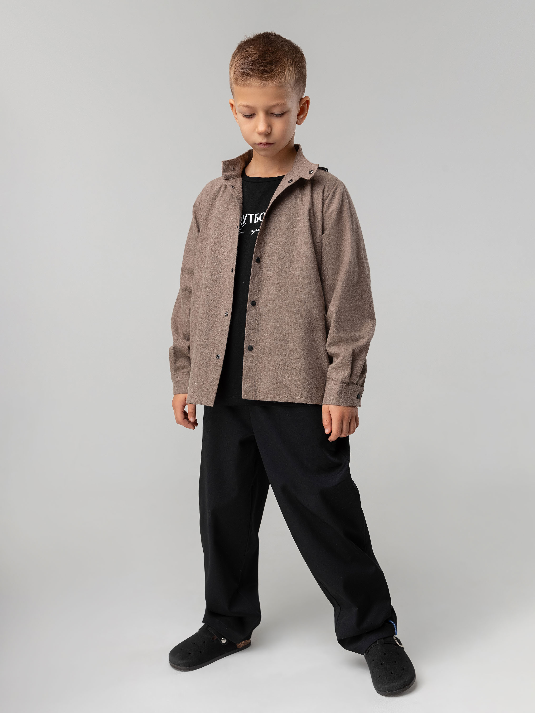 Рубашка Bodo 24-19MU_капучино - фото 2