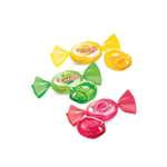 Леденцы карамельные Яшкино с фруктовой начинкой с соком ассорти 1кг