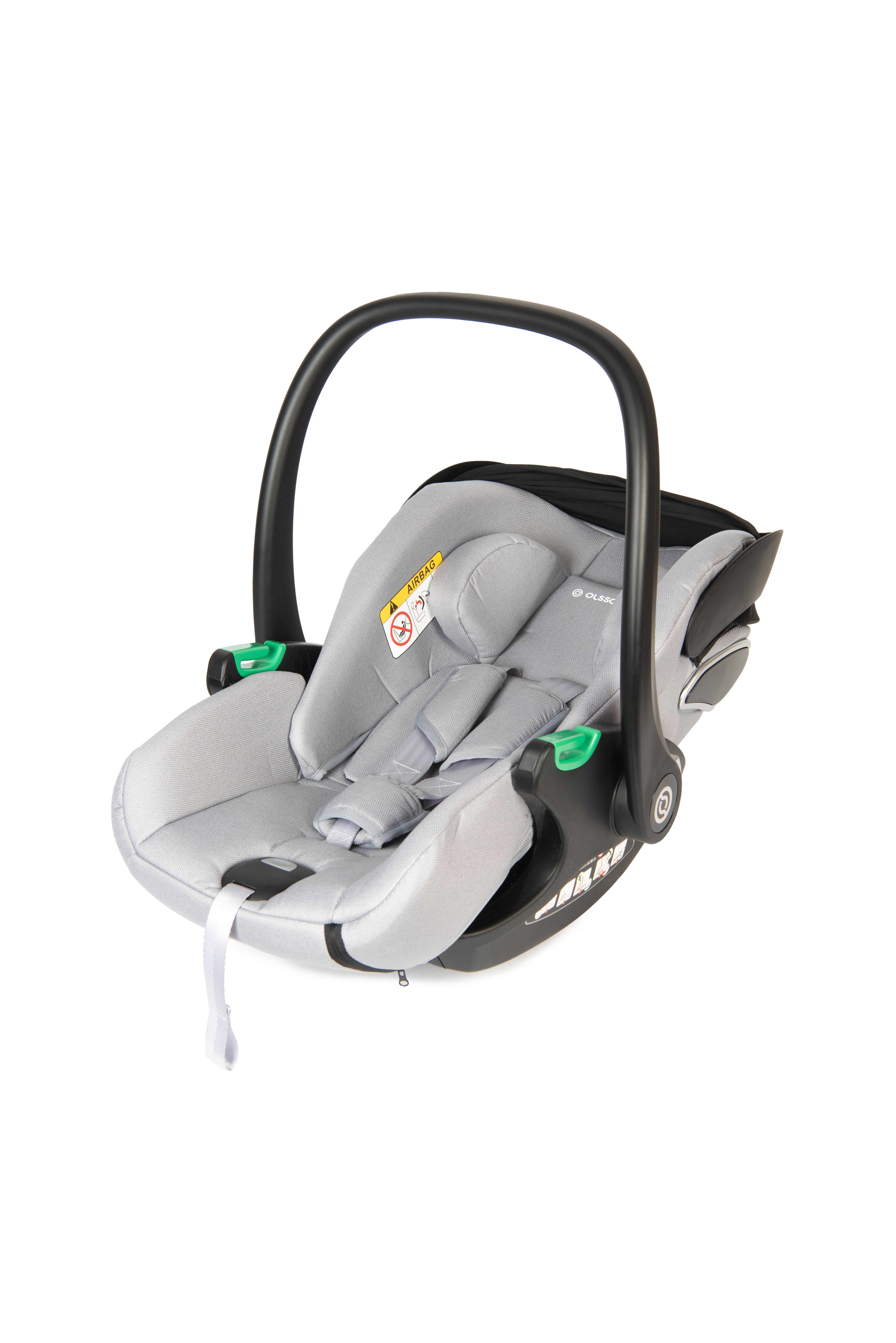 Автокресло Olsson B-Safe Grey 0+/1 (0-18 кг) - фото 18