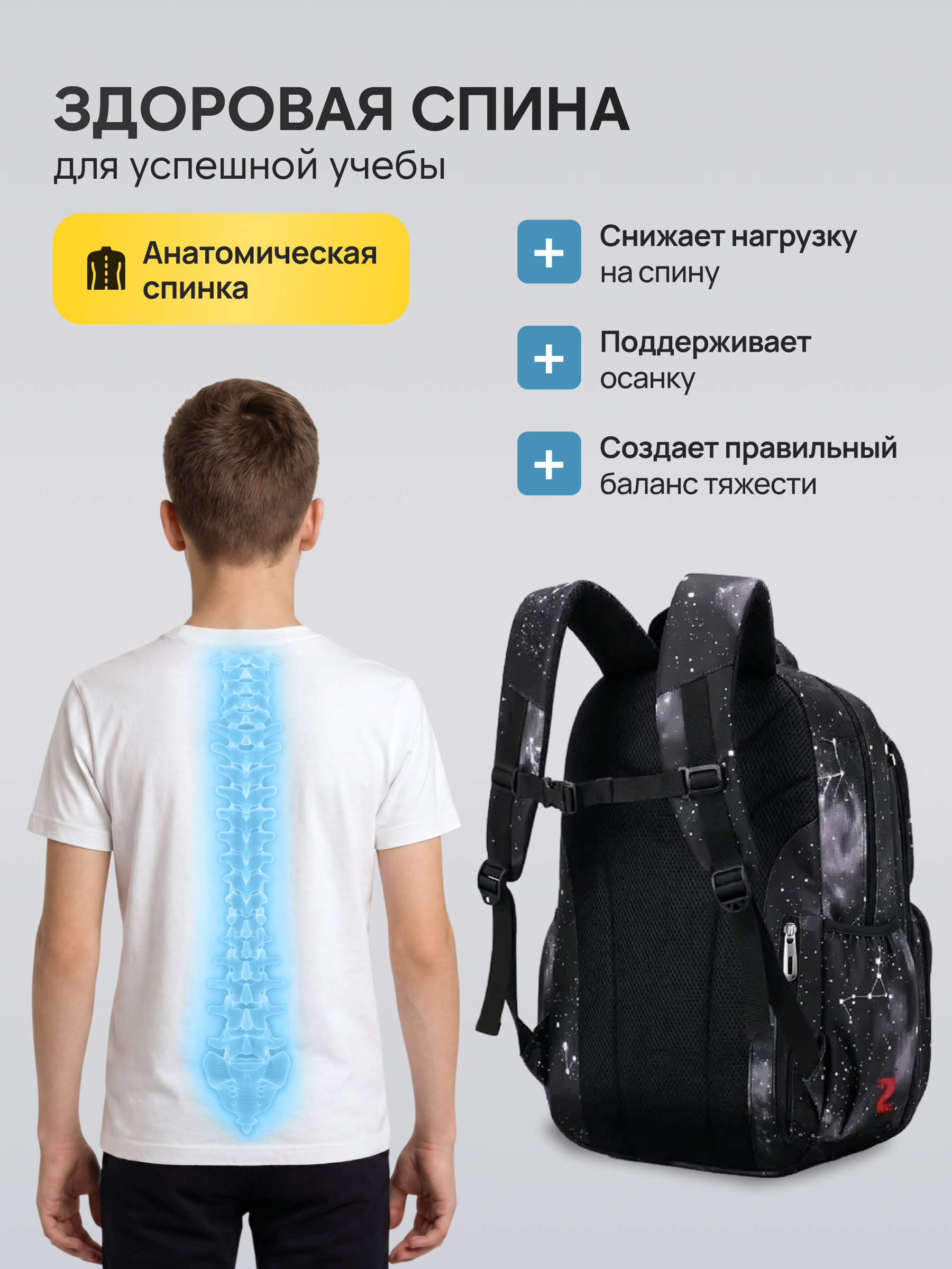Рюкзак LUXMAN для мальчика - фото 6