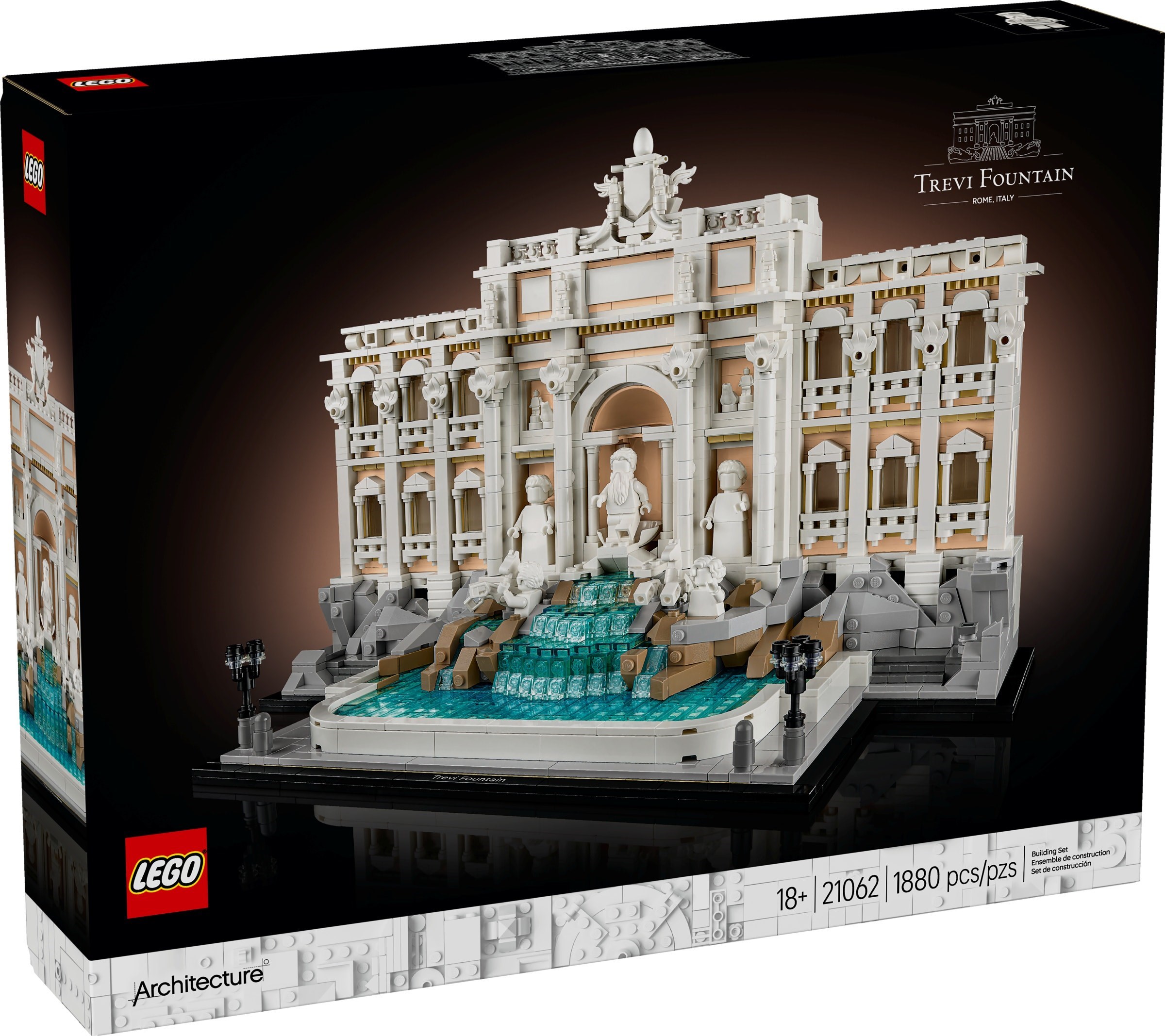 Изображение товара Конструктор LEGO Architecture Фонтан Треви 21062 198 деталей