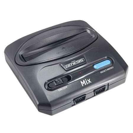 Игровая приставка для детей Retro Genesis MixSD 8+16Bit + 350 игр AV 2 проводных джойстика