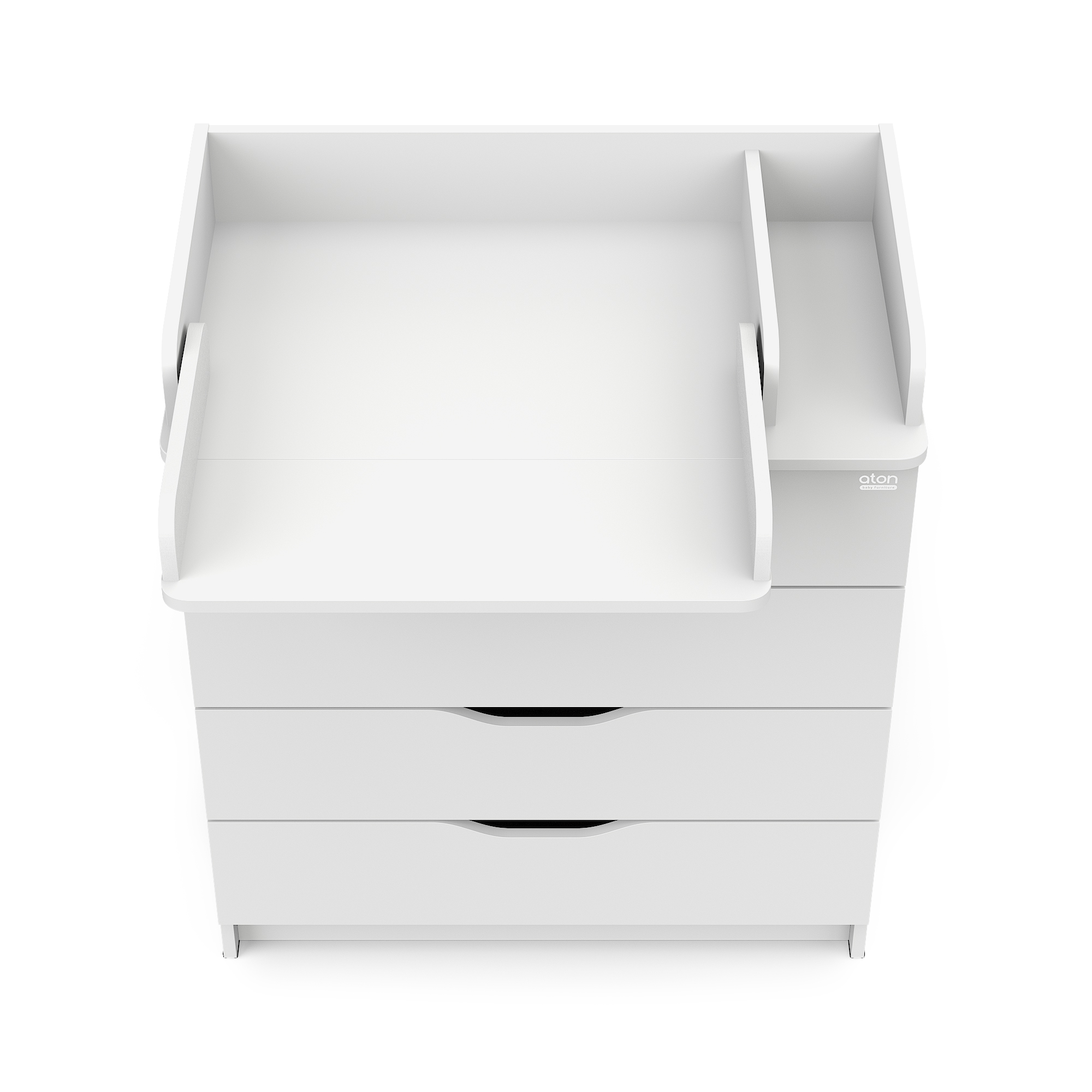 Комод пеленальный aton baby furniture Loft (белый) - фото 1