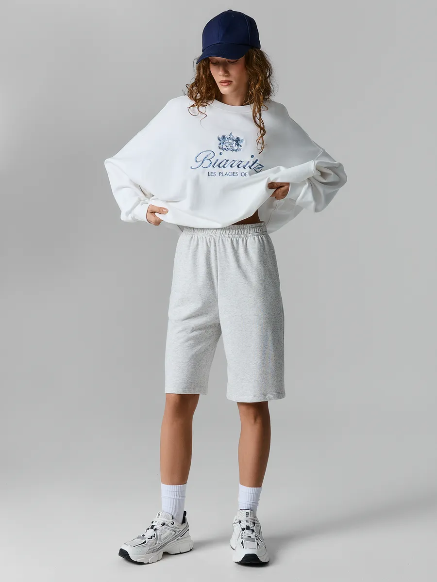 Шорты Mark Formelle (Марк Формэль) 132309/серый меланж 4306-А - фото 1