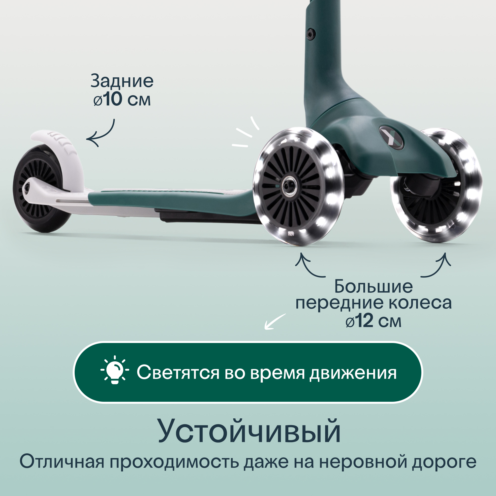 Самокат SmarTrike трехколесный - фото 4