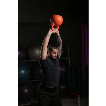 Гиря KMS sport пластиковая 12 кг