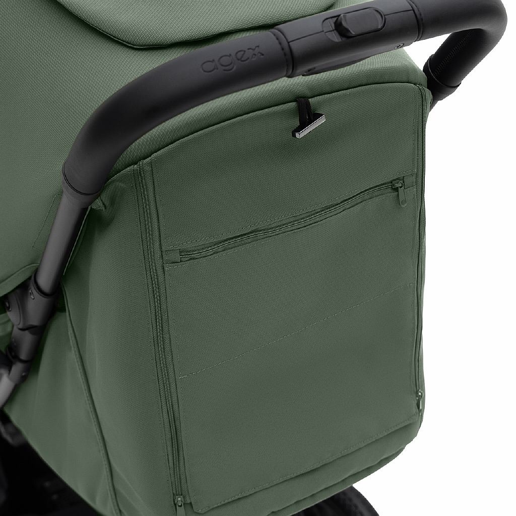 Коляска прогулочная agex All Road зеленый - фото 16