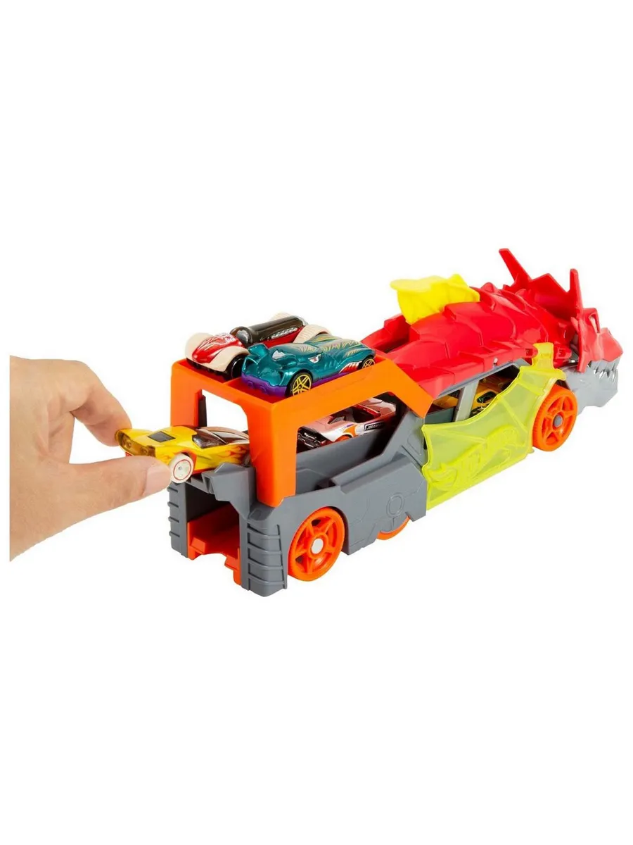 Гараж Hot Wheels Грузовик с хранилищем 117745 - фото 4