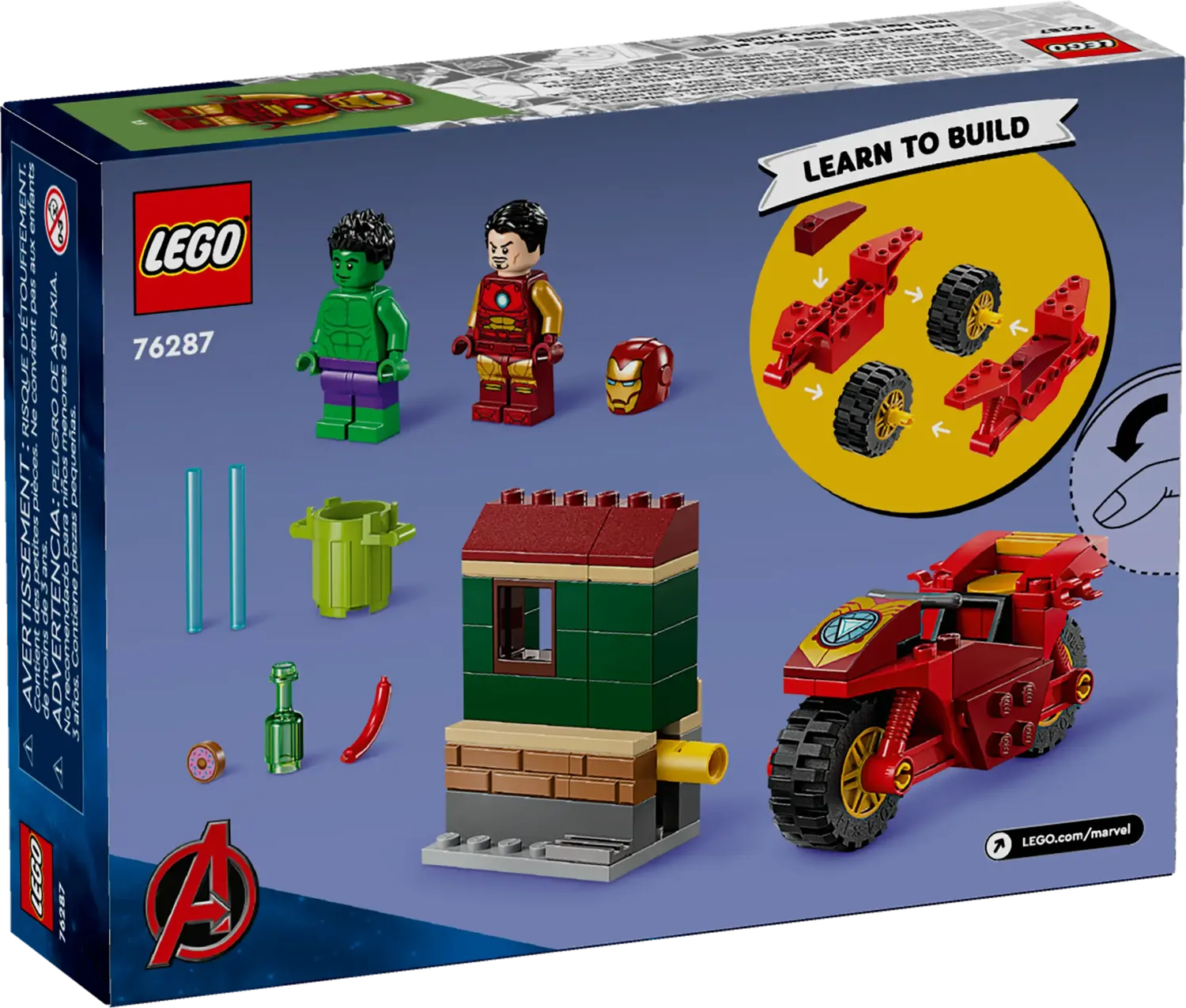 Конструктор LEGO Marvel Super Heroes 76287 68 дет. - фото 2