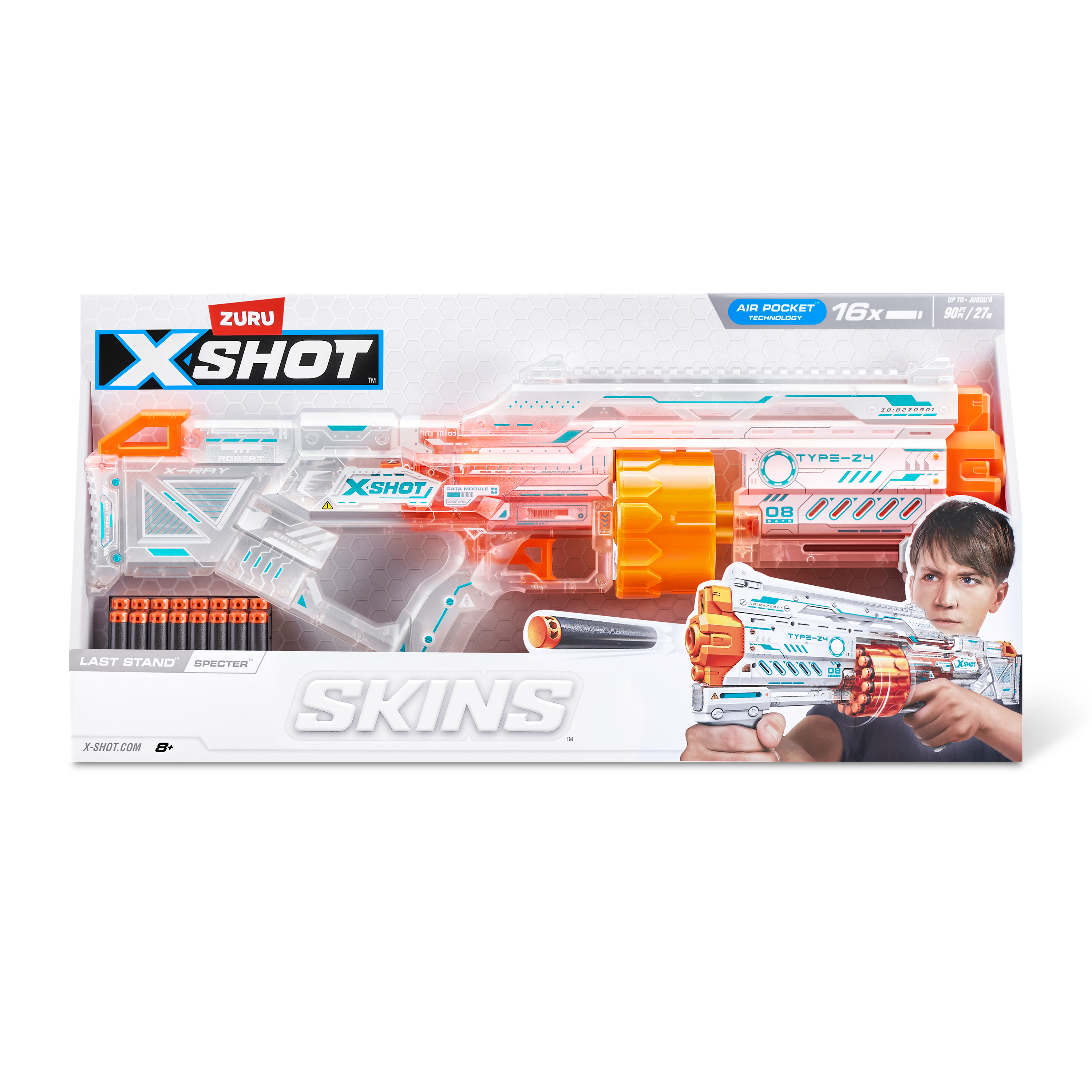 Бластер Zuru XSHOT  Skins Last Stand Specter - фото 11