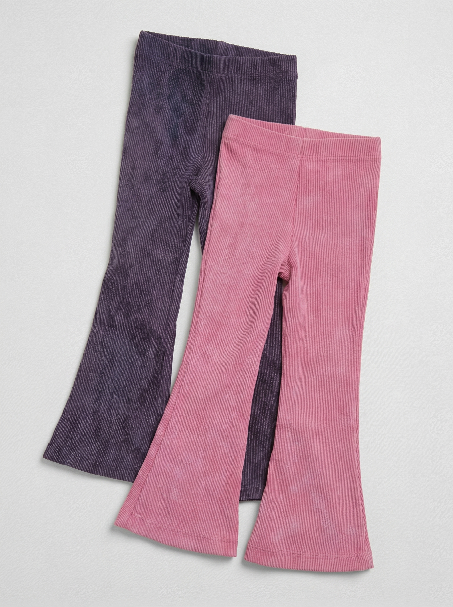 Леггинсы 2 шт Супер Пупс 2пр/леггинсы/клеш/варенка/розовый/сирень - фото 1