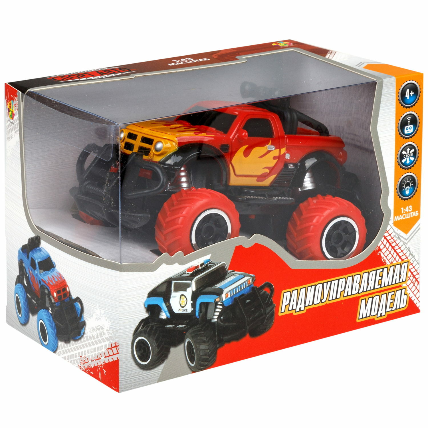 Автомобиль РУ №1TOY 1:43 в ассортименте - фото 11