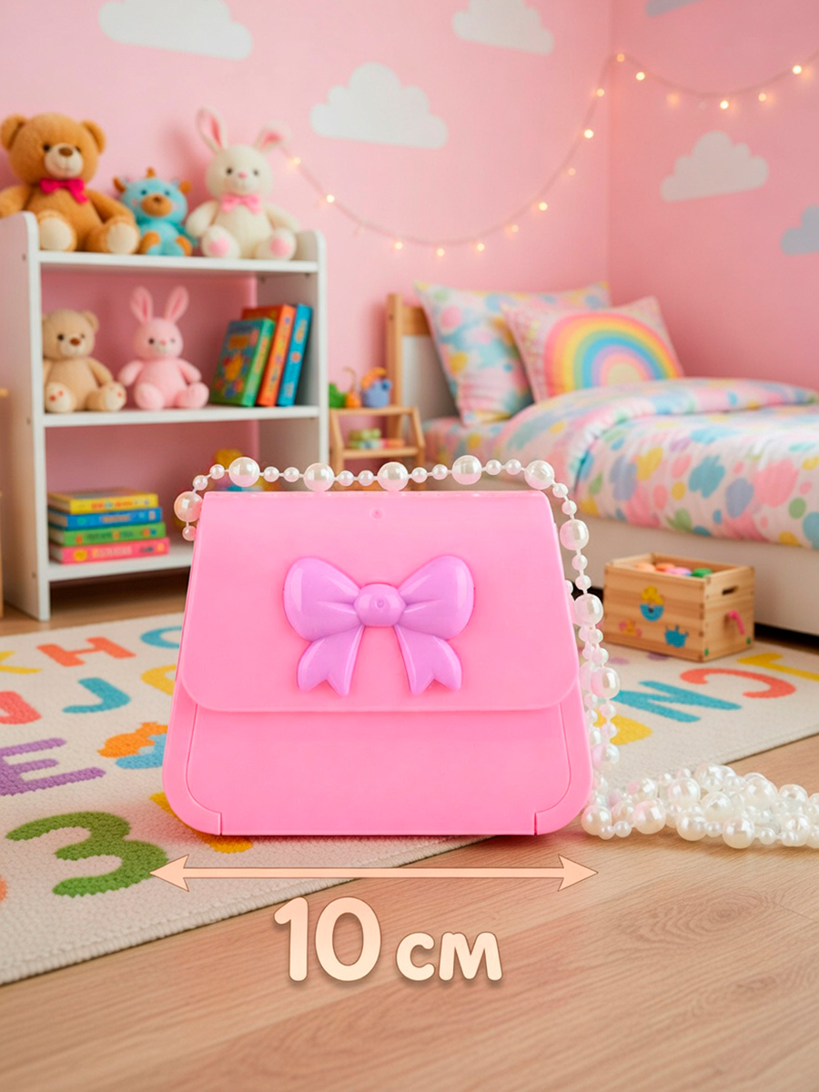 Кукла мини Happy Family Принцесса 16 см сумочка 10 см HP1125900 - фото 4
