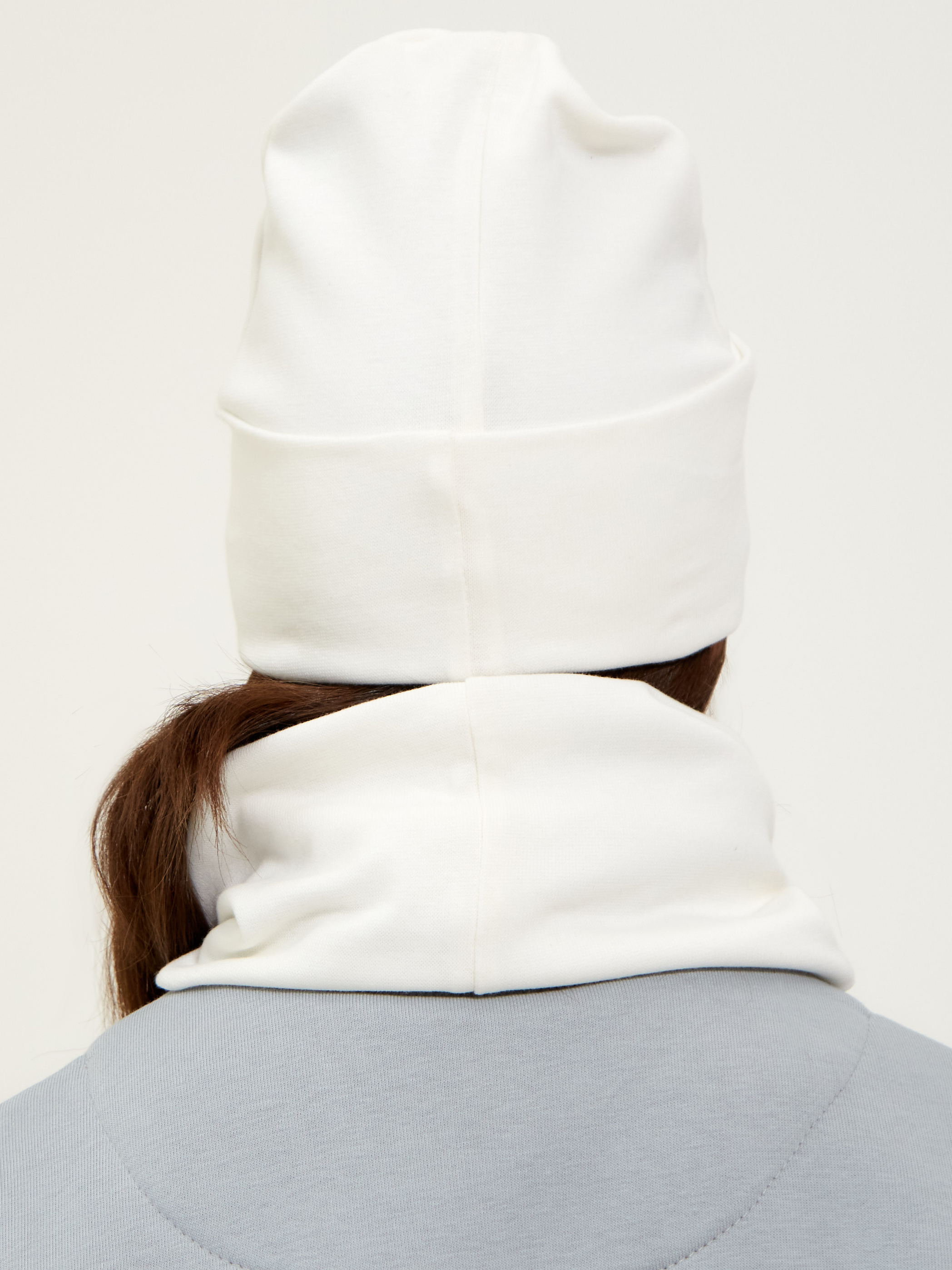 Шапка и снуд Веселый малыш 171/172/16/Молочный - фото 3